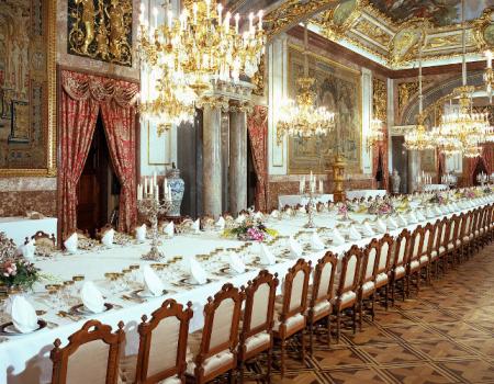 Gala Dining Room of the Royal Palace of Madrid